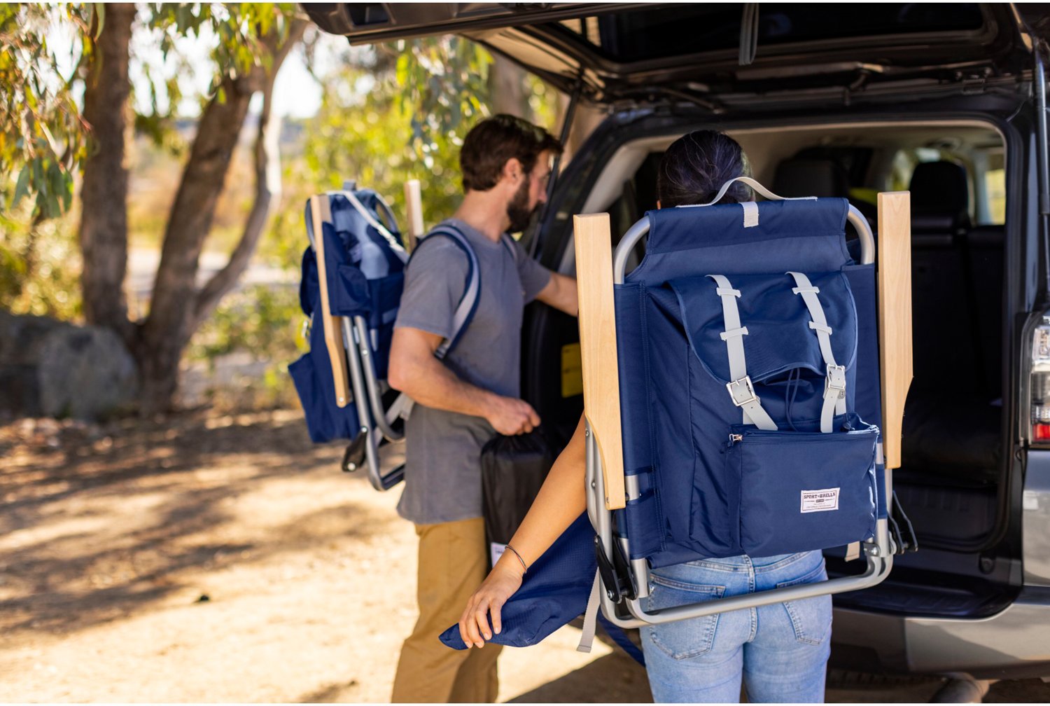 SportBrella Sunsoul Backpack Chair Academy