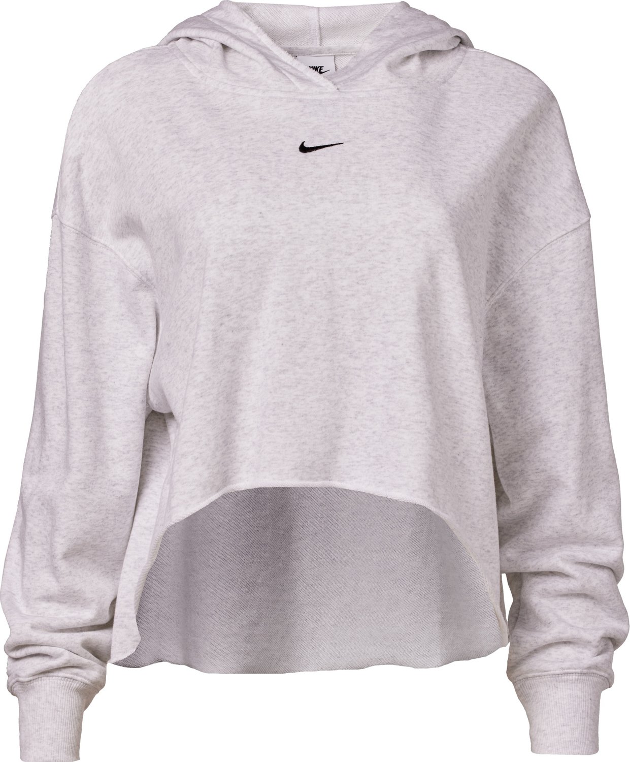 Nike cropped high neck sweatshirt hot sale