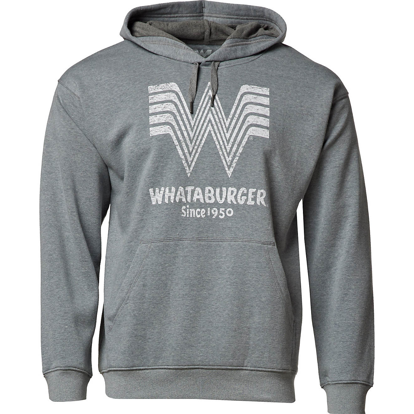 Whataburger Men's Logo Long Sleeve Fleece Hoodie                                                                                 - view number 1
