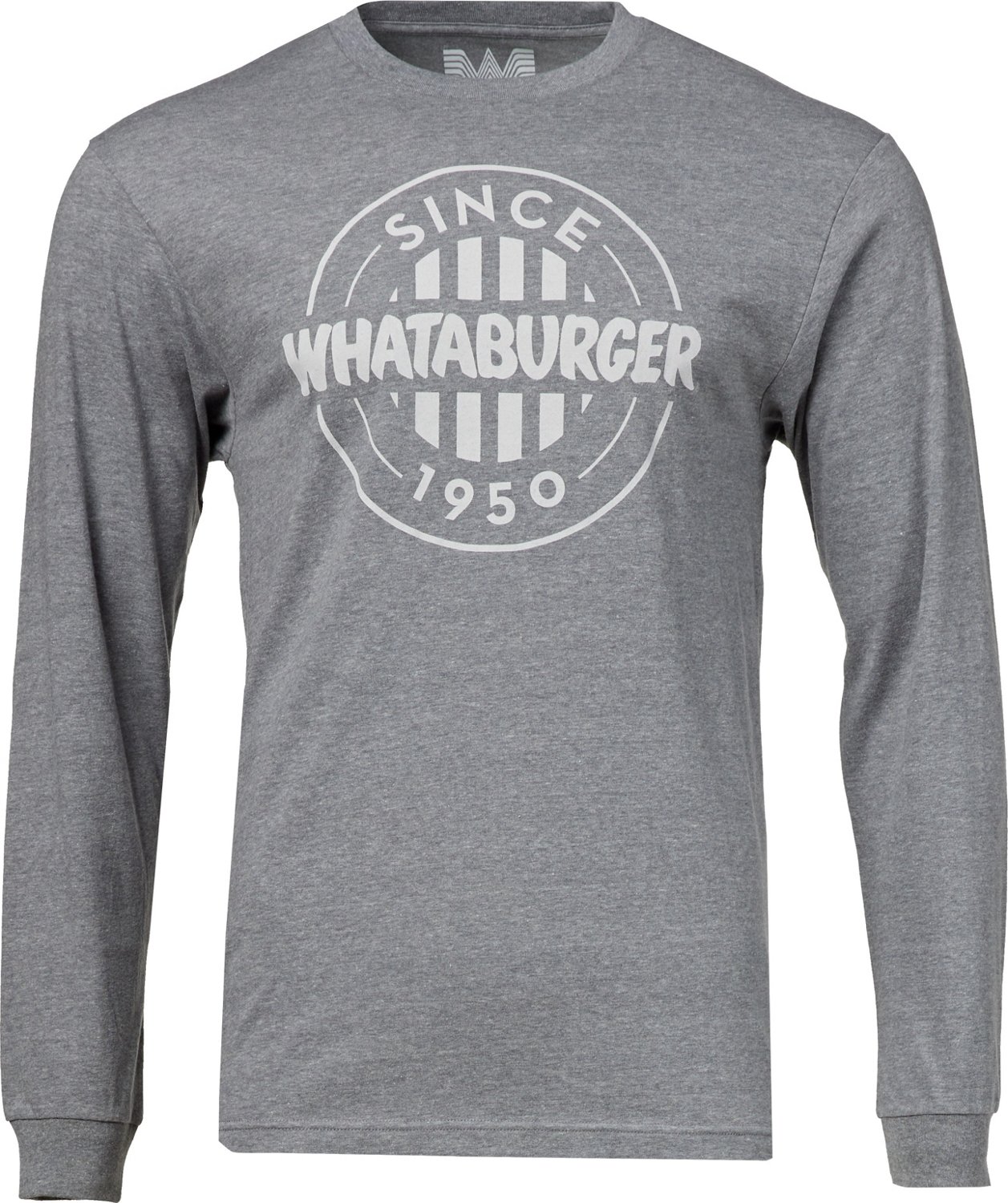 Whataburger Men's Circle Whataburger Long Sleeve T-shirt