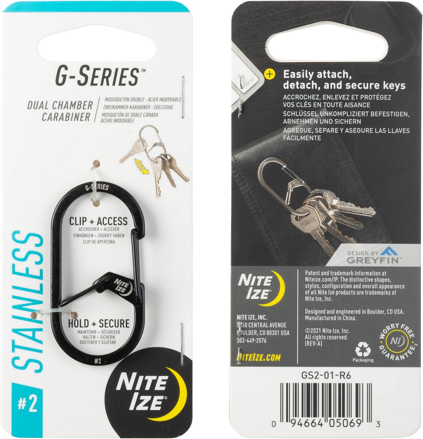 Nite Ize G-Series Dual Chamber #2 Carabiner                                                                                      - view number 5