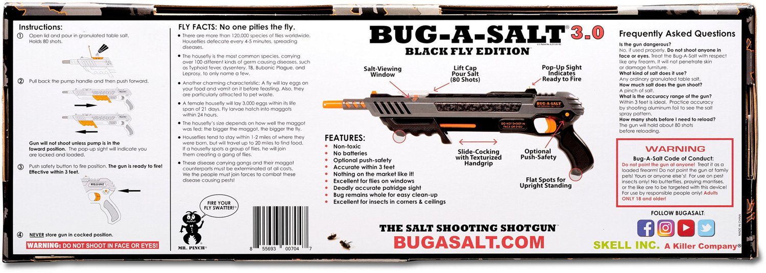Bug-A-Salt 3.0 Black Fly Edition Gun                                                                                             - view number 6