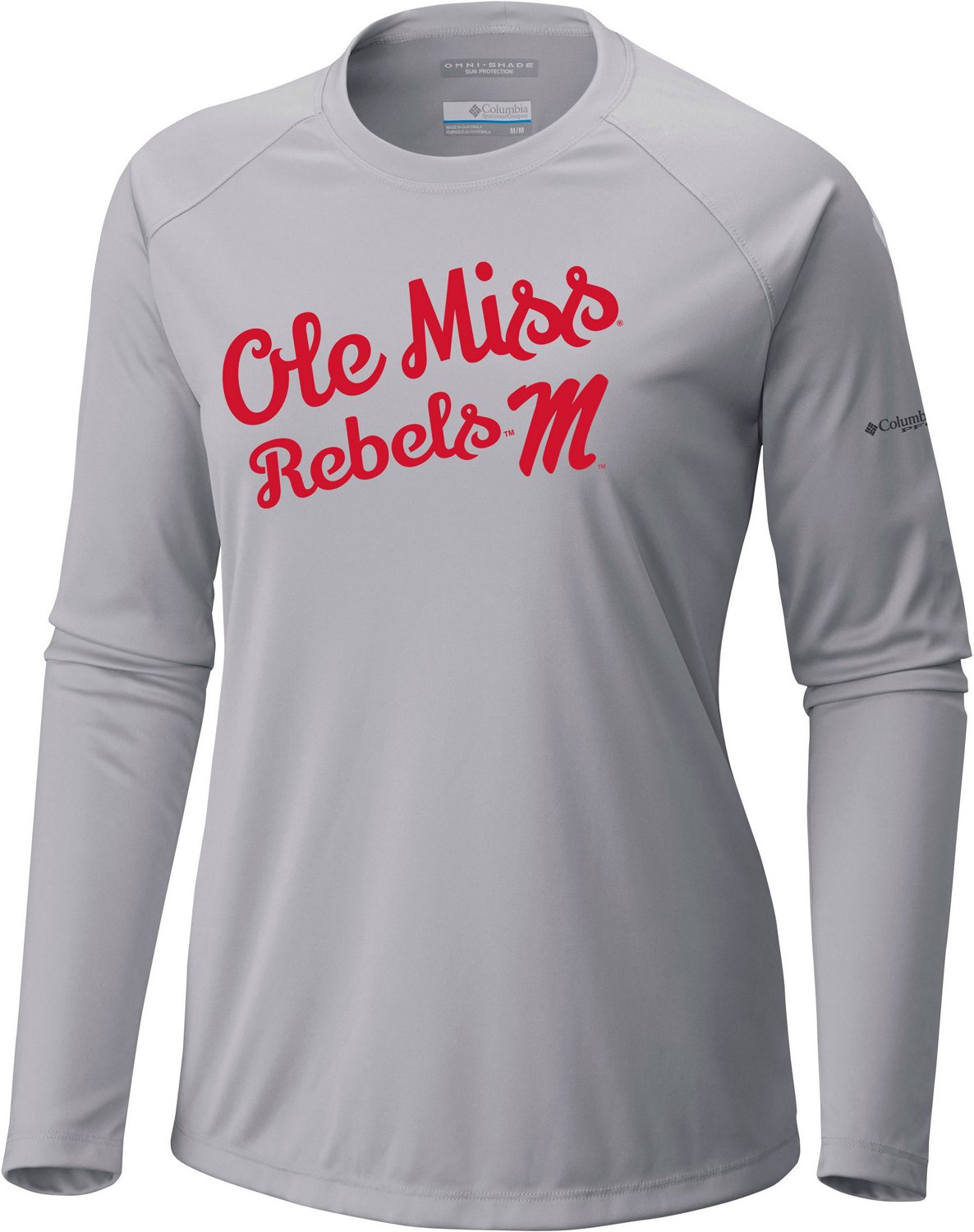 Columbia Sportswear Women's University of Mississippi Tidal II Long Sleeve T-shirt