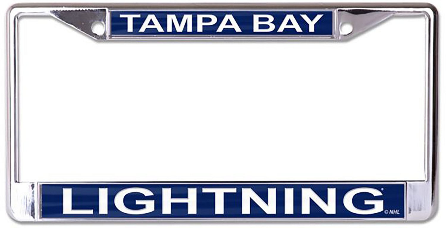 WinCraft Tampa Bay Lightning Metallic License Plate Academy