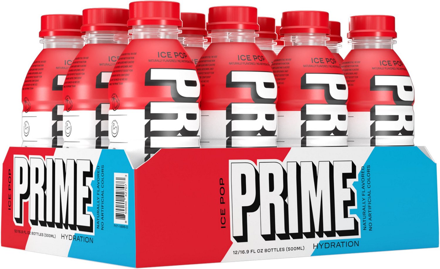 Prime 16 oz Ice Pop Hydration Drink 12-Pack