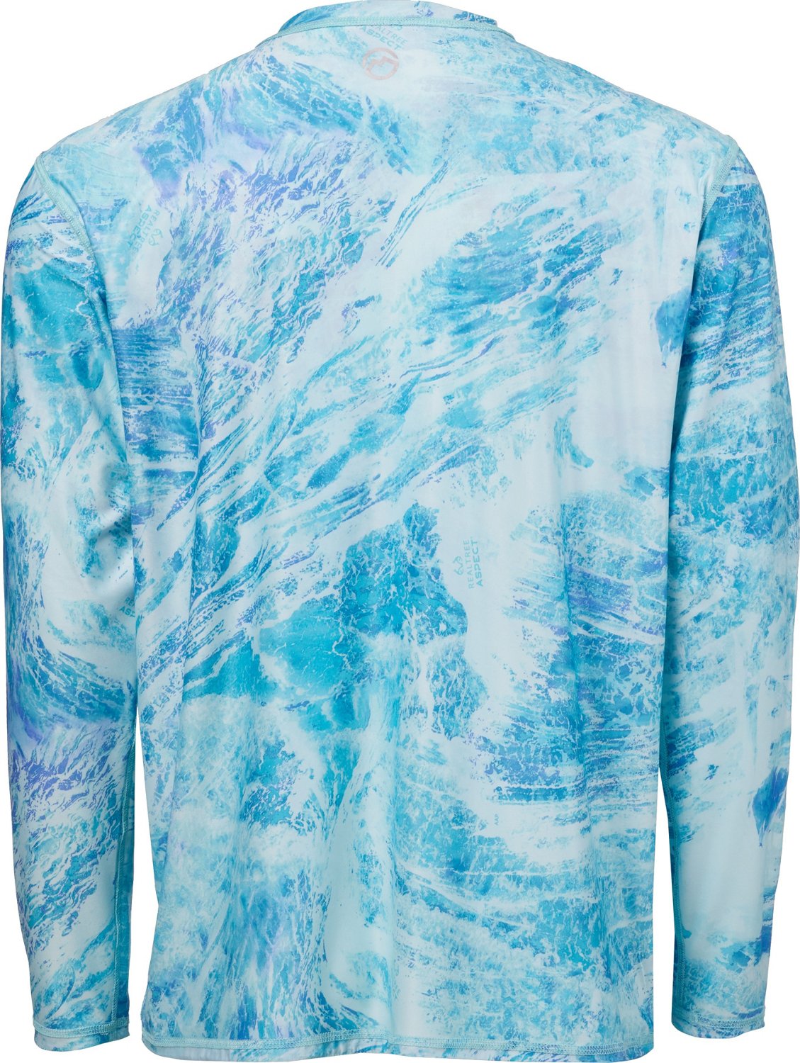 Magellan Outdoors Tops | Magellan Outdoors Realtree Aspect Ombre Long Sleeve T-Shirt | Color: Blue/Pink | Size: XS | Myrosiegirl12's Closet