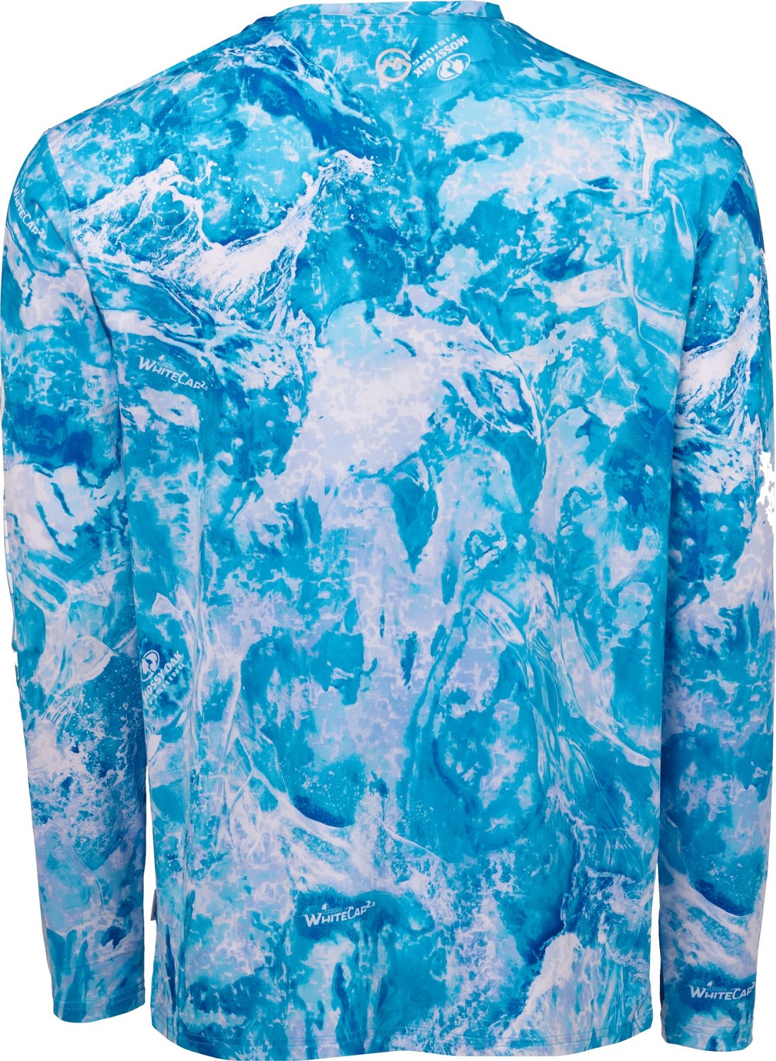 Magellan Outdoors Men's FishGear Mossy Oak Whitecap Long Sleeve Crew T-shirt - view number 2