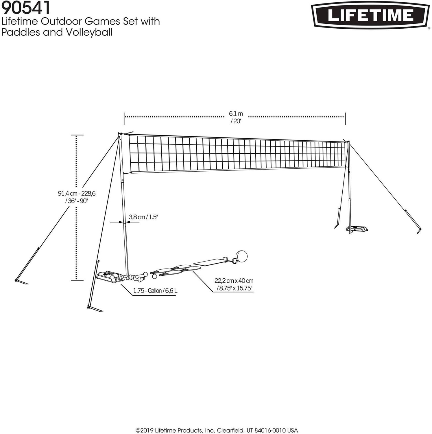 Lifetime Outdoor Games Set                                                                                                       - view number 7