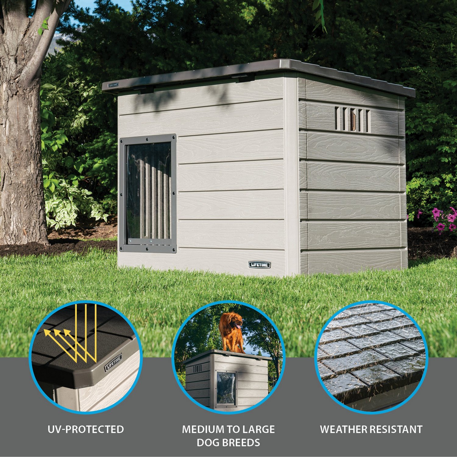 Lifetime Deluxe Large Dog House                                                                                                  - view number 3