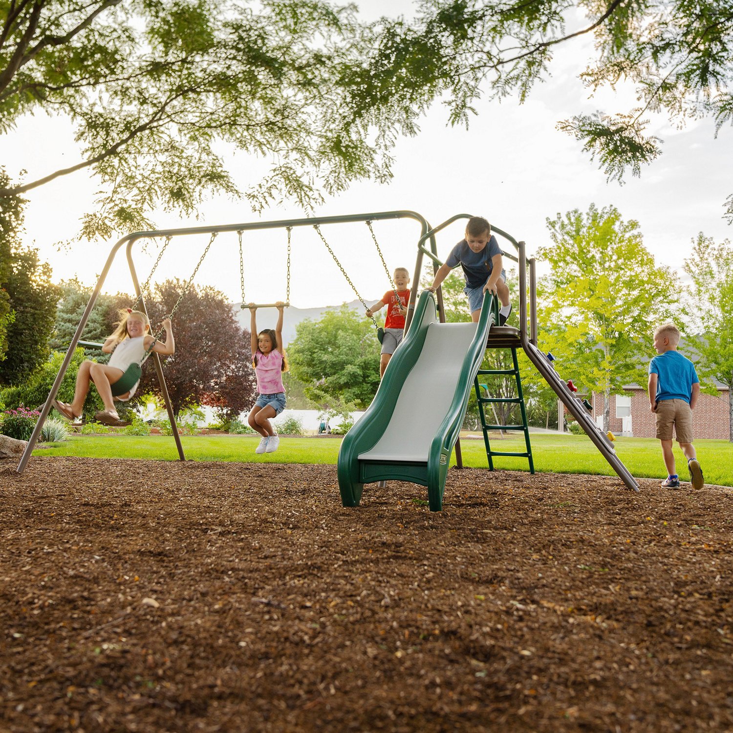 Lifetime Climb & Slide Playset Academy