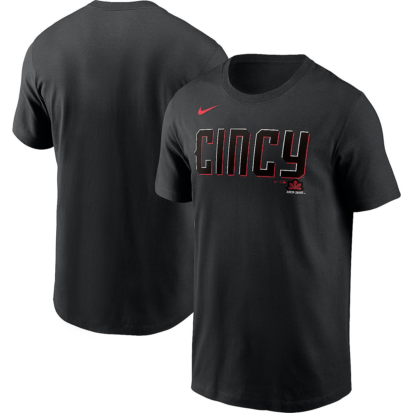 Nike Men's Cincinnati Reds City Connect Wordmark T-shirt                                                                         - view number 3