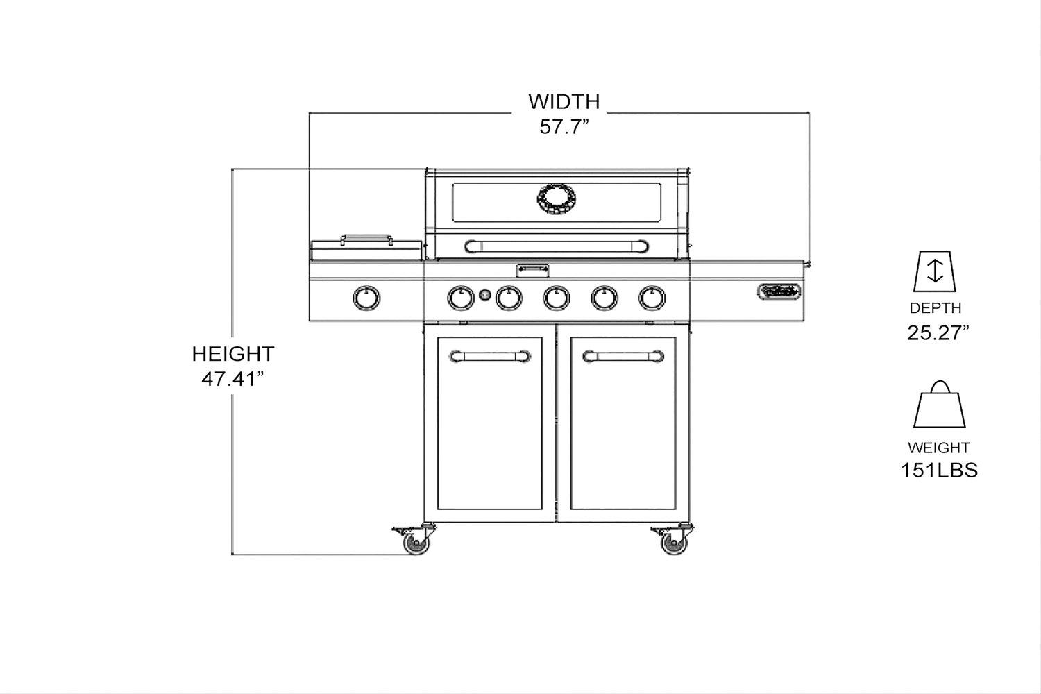Outdoor Gourmet Premium Gas Grill Academy
