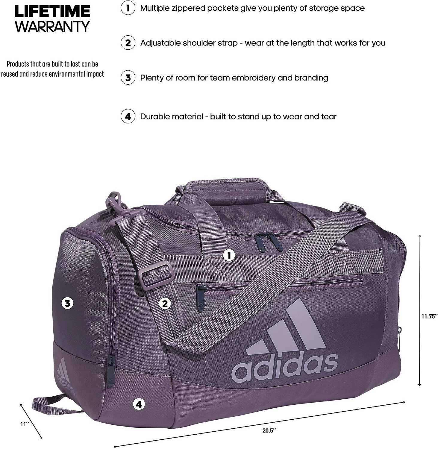 adidas Defender IV Duffel Bag - view number 5