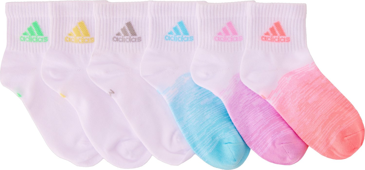adidas Youth Superlite Badge of Sport 3 Quarter Socks 6-Pack - view number 3