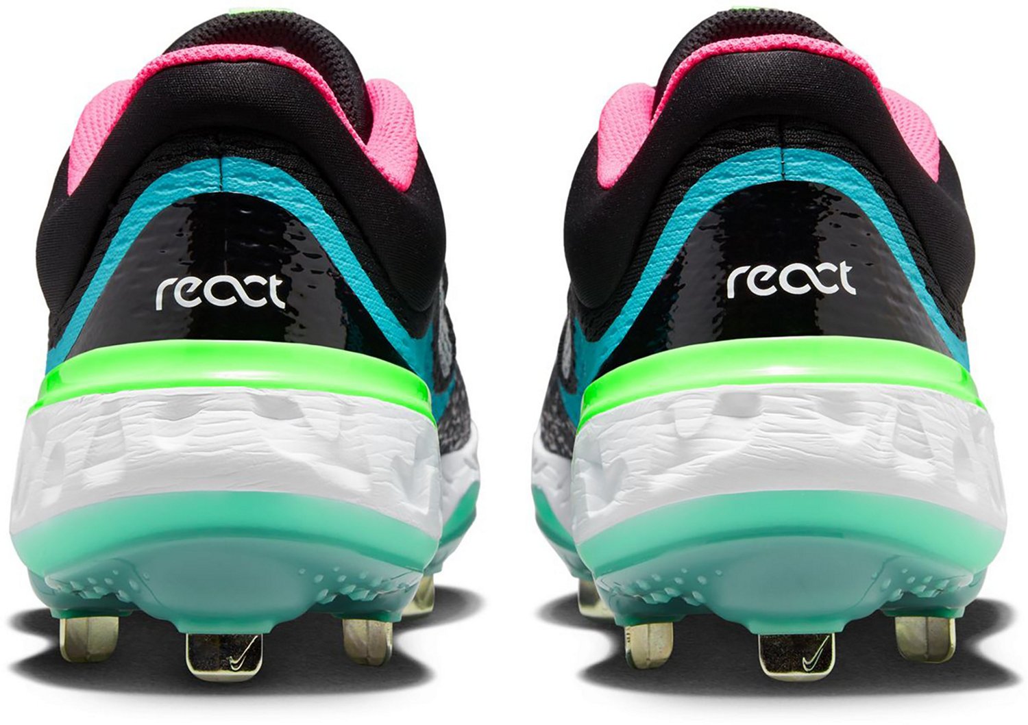 Nike Men's Alpha Huarache Elite Low Metal Baseball Cleats - view number 4