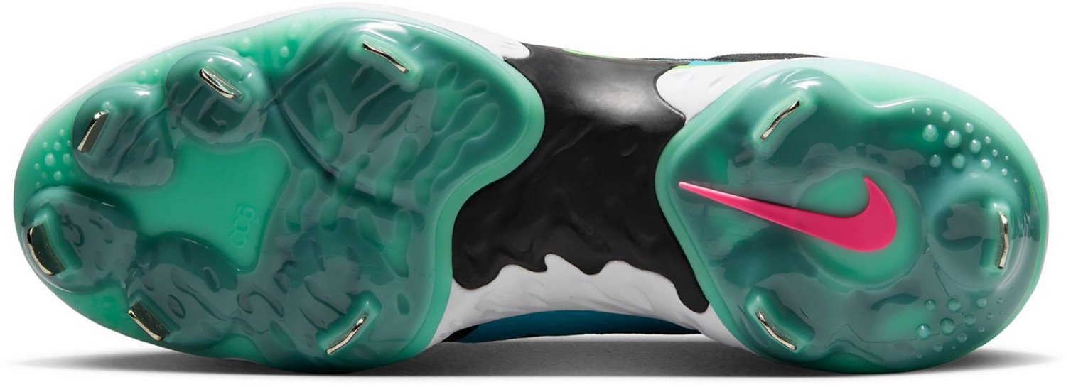 Nike Men's Alpha Huarache Elite Low Metal Baseball Cleats - view number 6