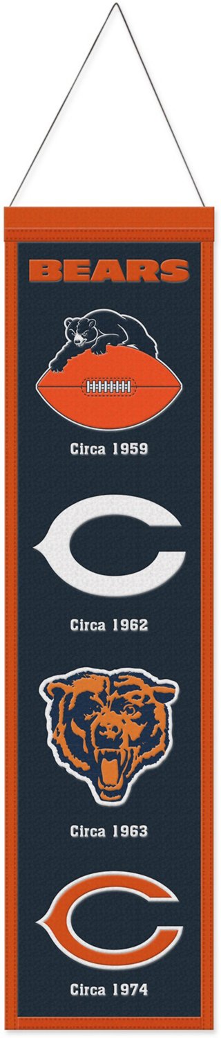 WinCraft Chicago Bears 8x32 Wool Banner