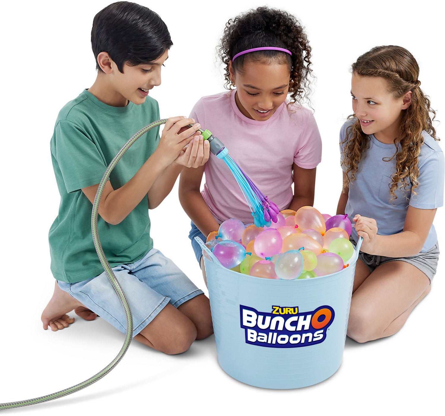 ZURU Fast Fill Block Party Neon Splash Bunch O Balloons 5-Pack                                                                   - view number 4
