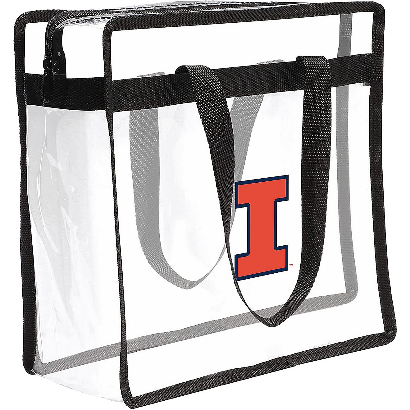 WinCraft Adults' University of Illinois Clear Tote Bag                                                                           - view number 1