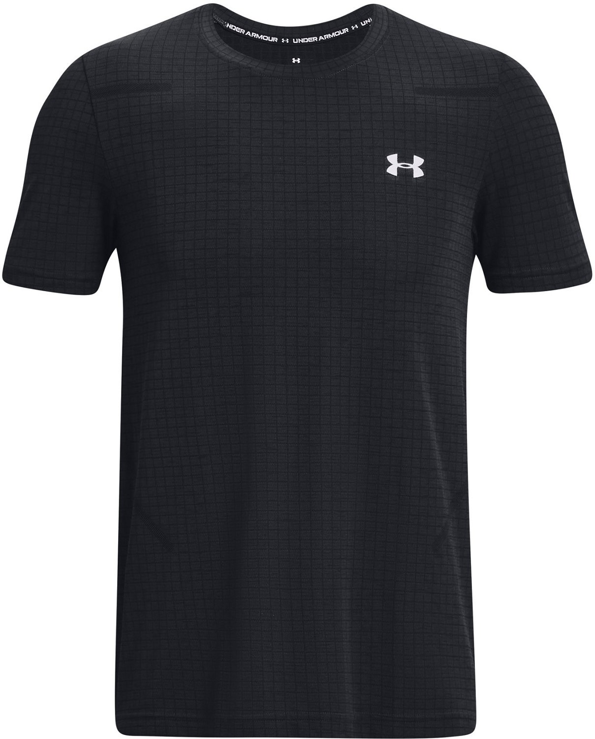 Under Armour Men's Seamless Grid Tshirt Academy