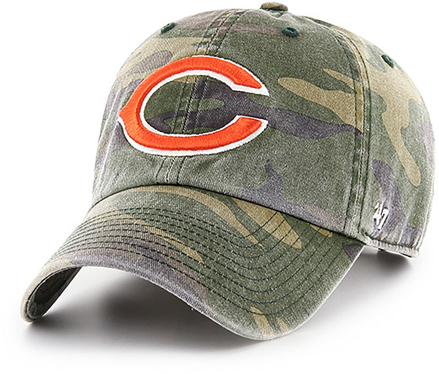 '47 Men's Chicago Bears Camo Clean Up Cap