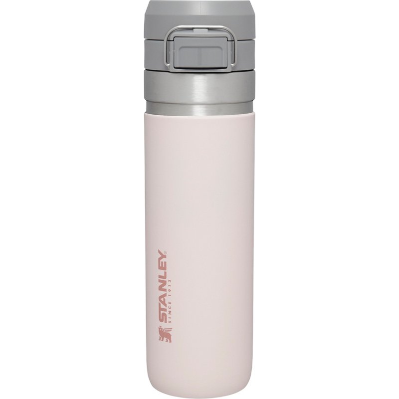Stanley The Quick Flip Go 24 oz Water Bottle Rose Quartz - Thermos/Cups &koozies at Academy Sports