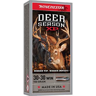 Winchester Deer Season XP 30-30 Rifle Ammunition - 20 Rounds                                                                    