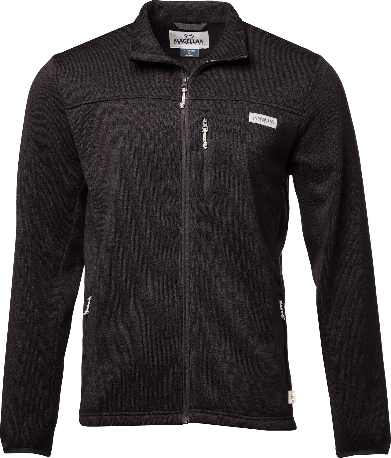 Magellan Outdoors Men's Campfire Sweater Fleece Jacket | Academy