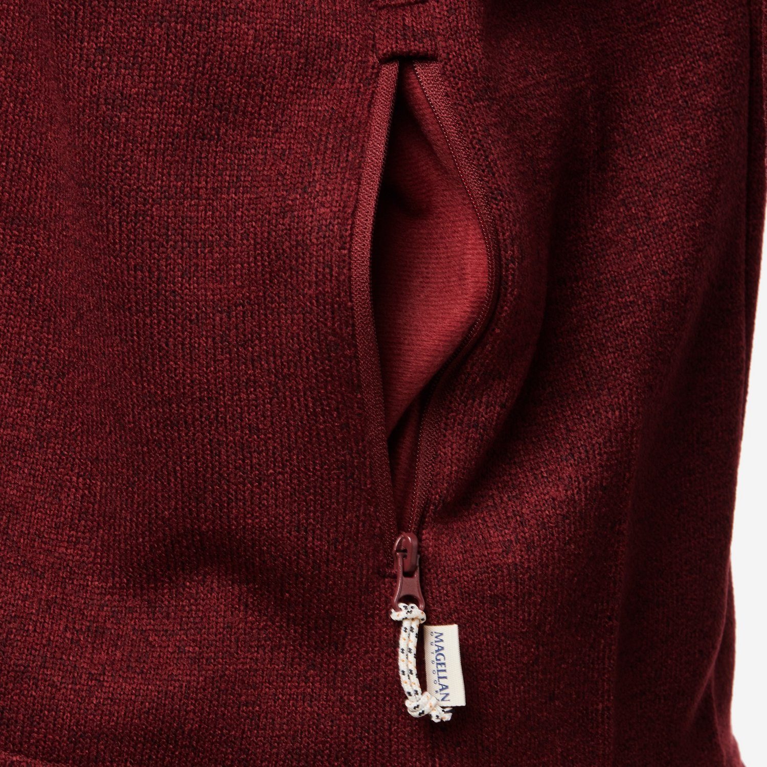 Magellan Outdoors Men's Campfire Sweater Fleece Jacket - view number 4