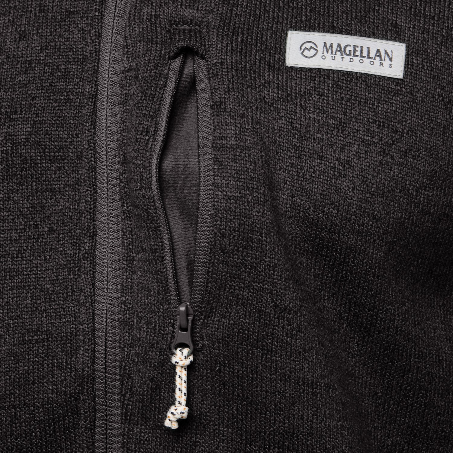 Magellan Outdoors Men’s Campfire Sweater Fleece Vest - view number 3