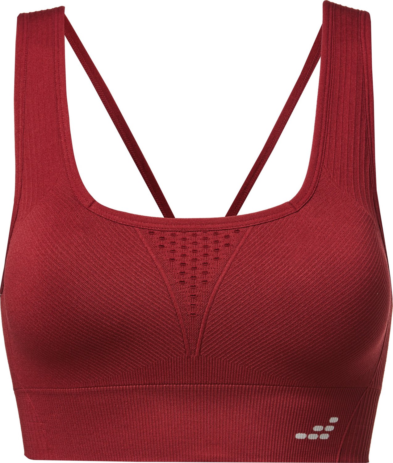 BCG Women's SMLS Square Front Low Support Sports Bra Academy