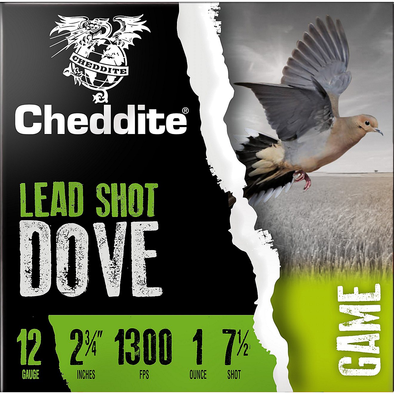 Cheddite Dove and Quail 12 Gauge Shotshells 25-Round                                                                             - view number 1