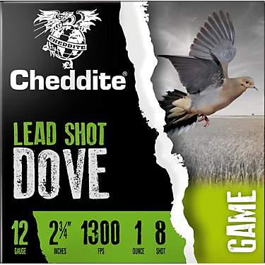 Cheddite Dove and Quail 12 Gauge Shotshells 25-Round                                                                            
