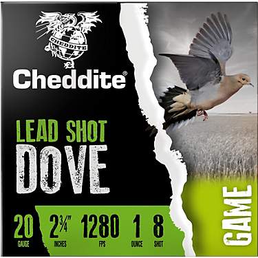 Cheddite Dove and Quail 20 Gauge Shotshells 25-Round