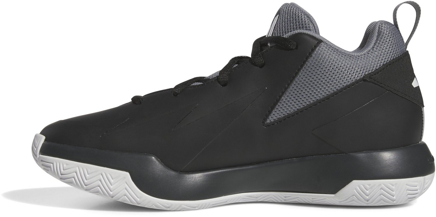 adidas Juniors' Cross 'Em Up Select Basketball Shoes                                                                             - view number 2