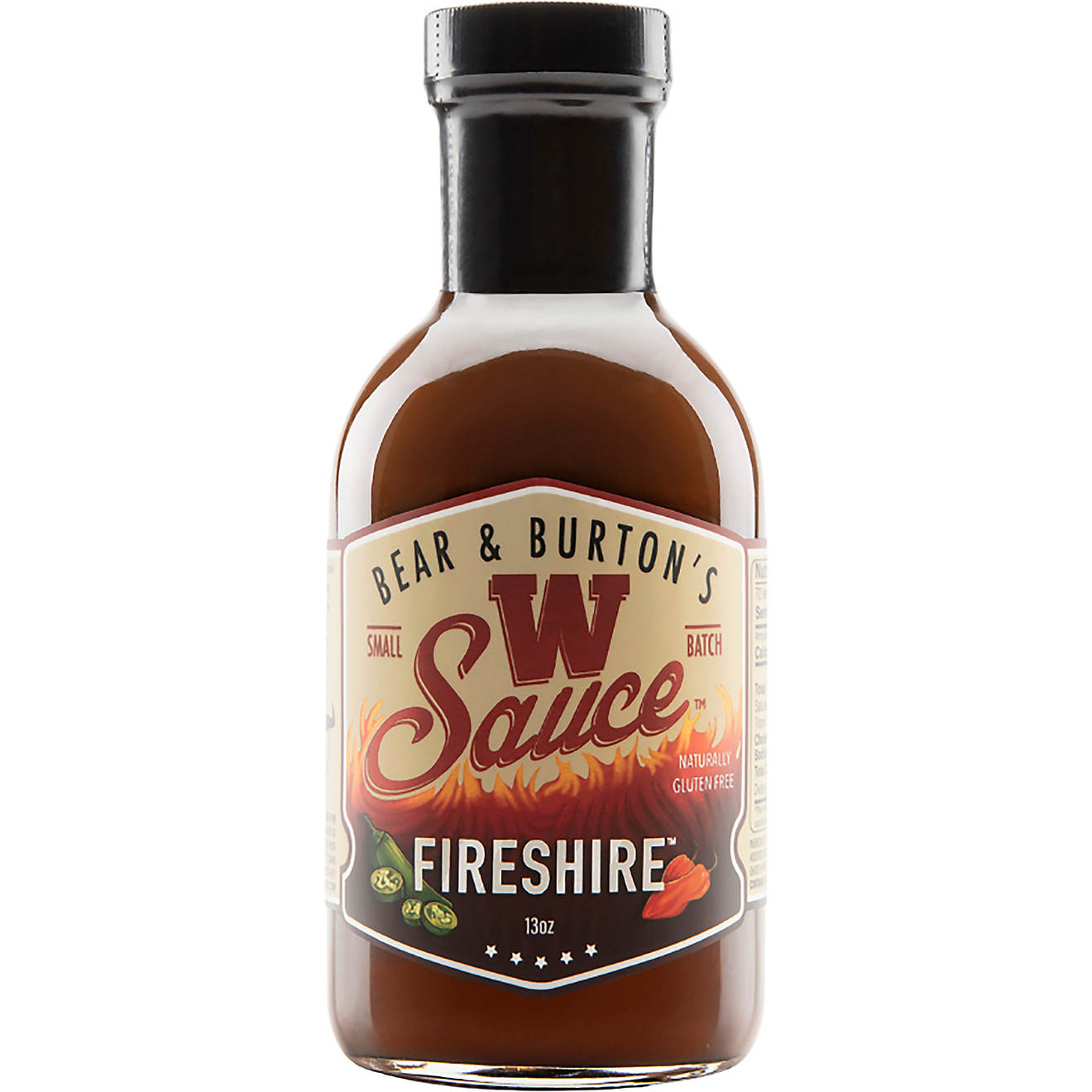 Bear & Burton's W Sauce Fireshire 13 oz Sauce                                                                                    - view number 1
