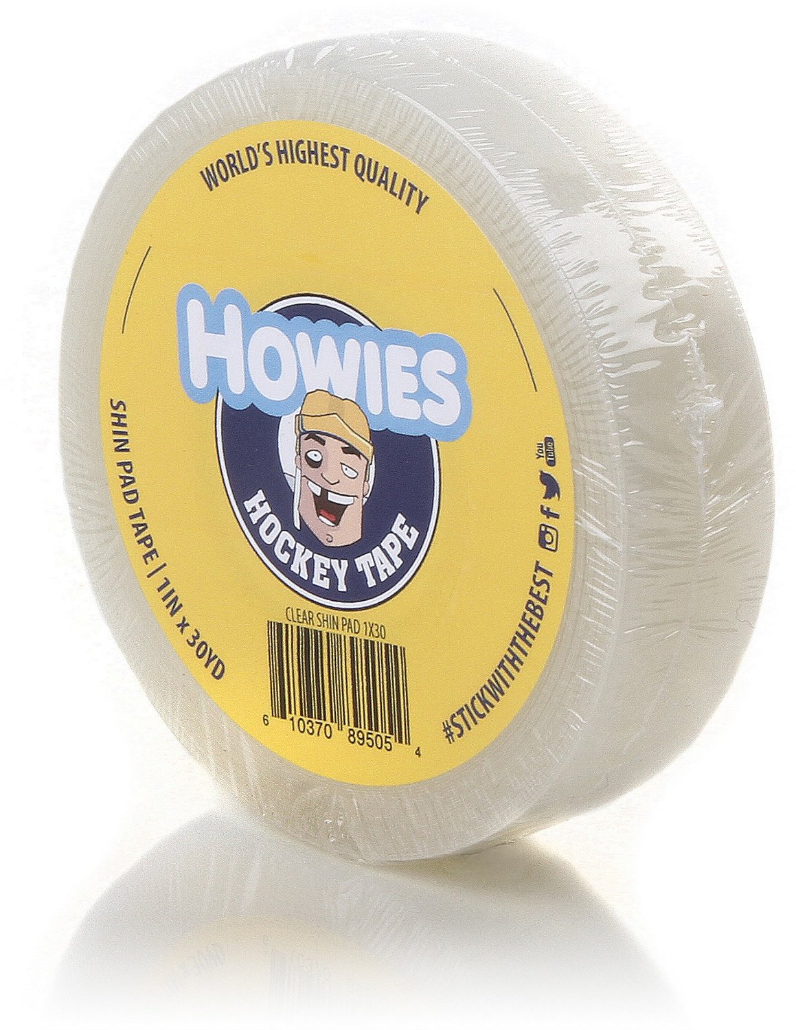 Howies Yellow Shin Pad Hockey Tape