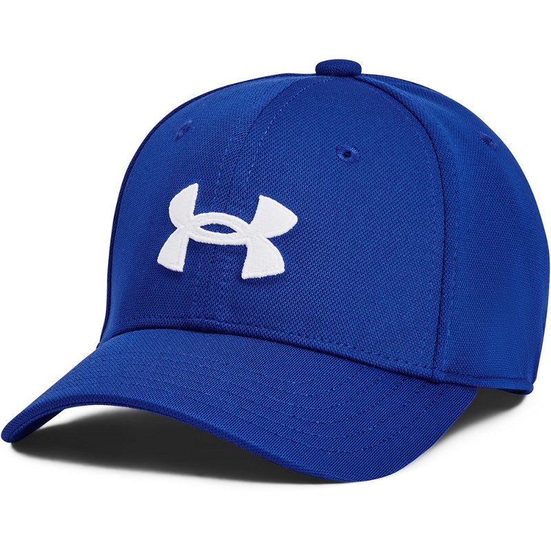 Under Armour Boys' Blitzing Cap Blue, Medium/Large - Boy's Athletic Headwear/Accessories at Academy Sports