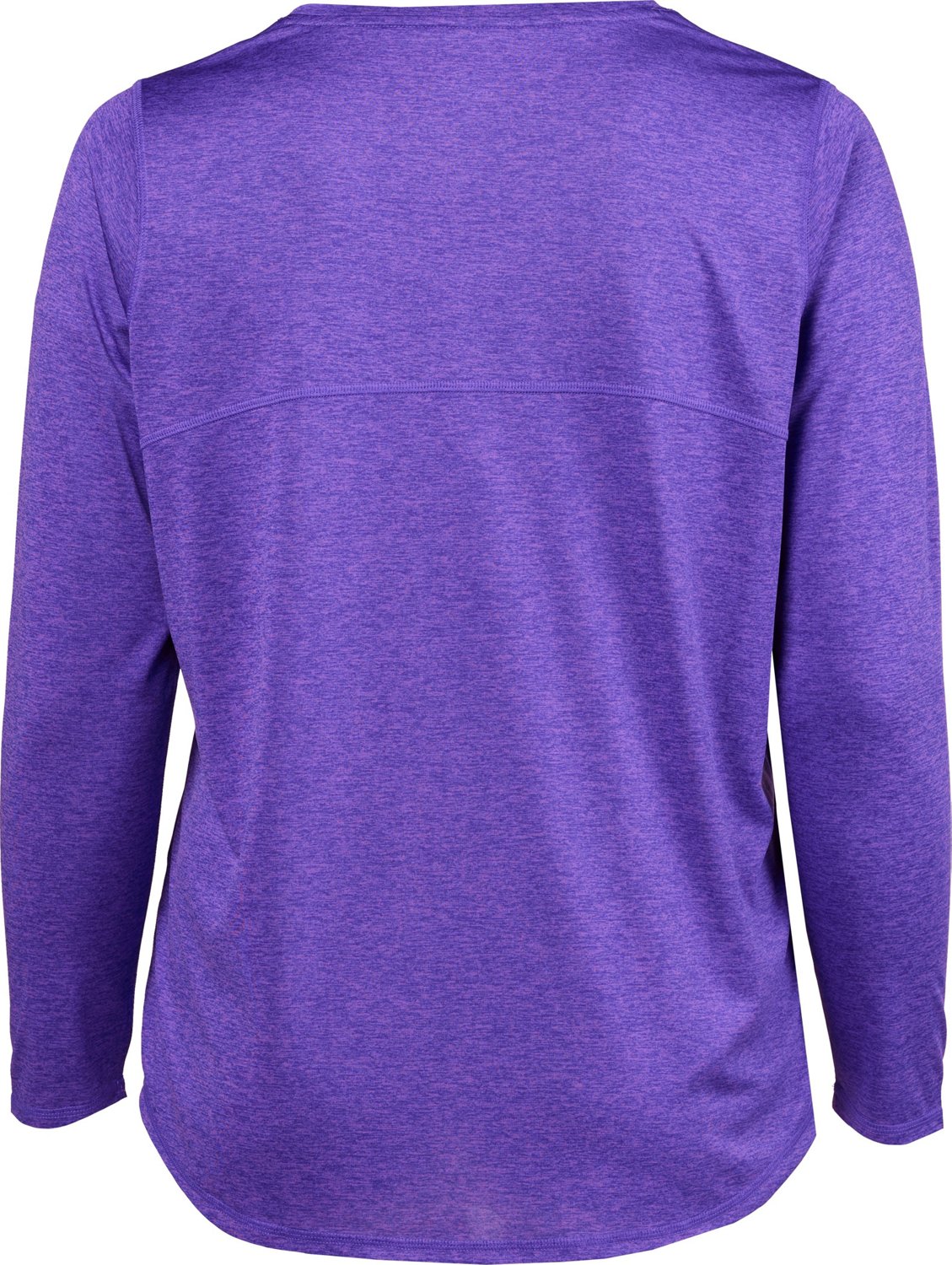 BCG Women's Plus Size Turbo Melange Long Sleeve T-shirt - view number 2