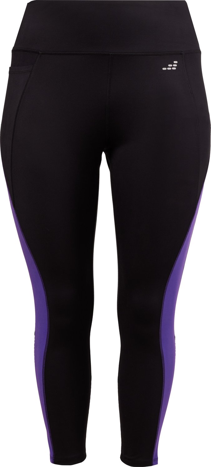 BCG Women's Plus HI Splice 7/8 Leggings | Academy