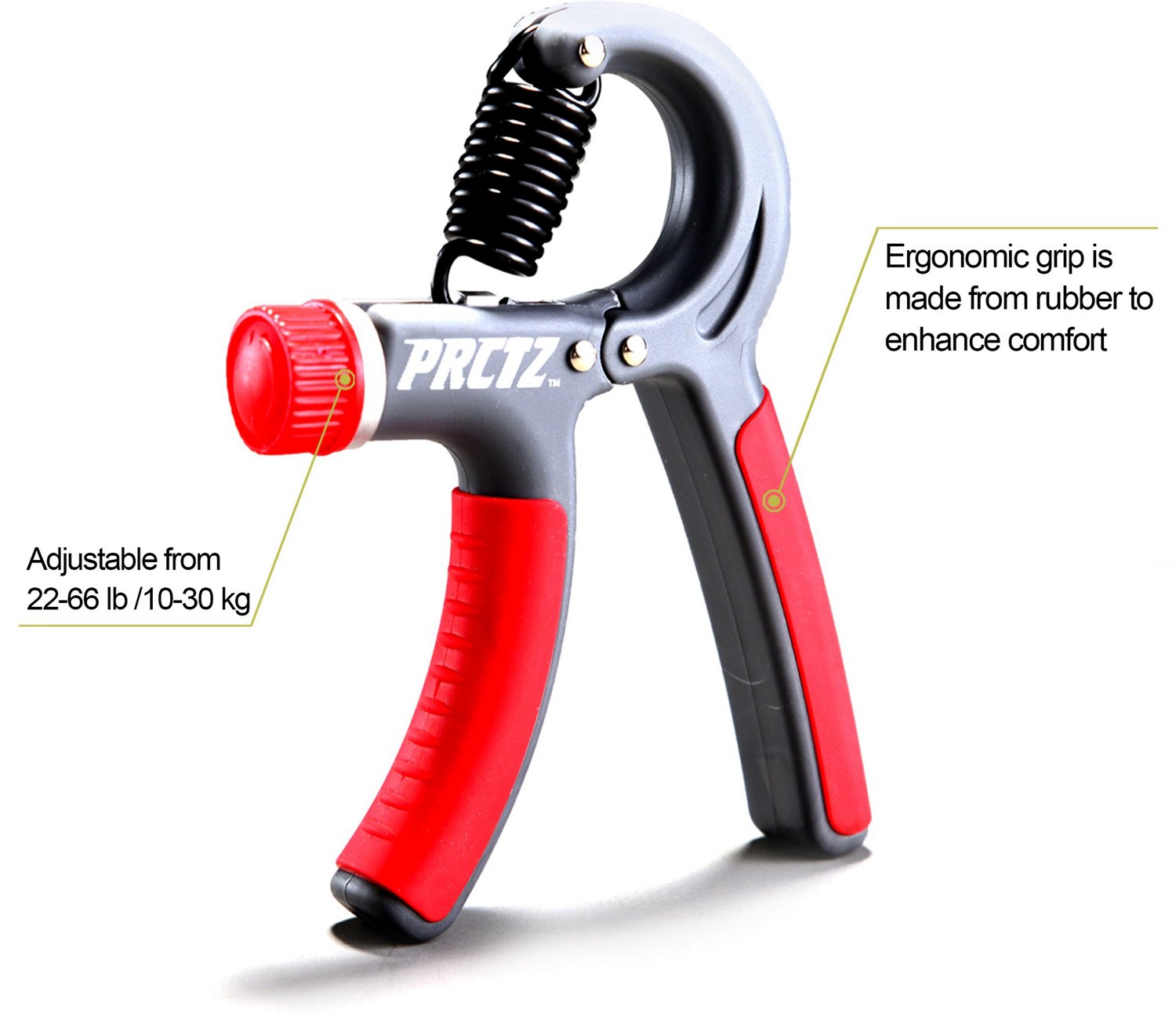 PRCTZ Essential Adjustable Hand Grip Strengthener - view number 4