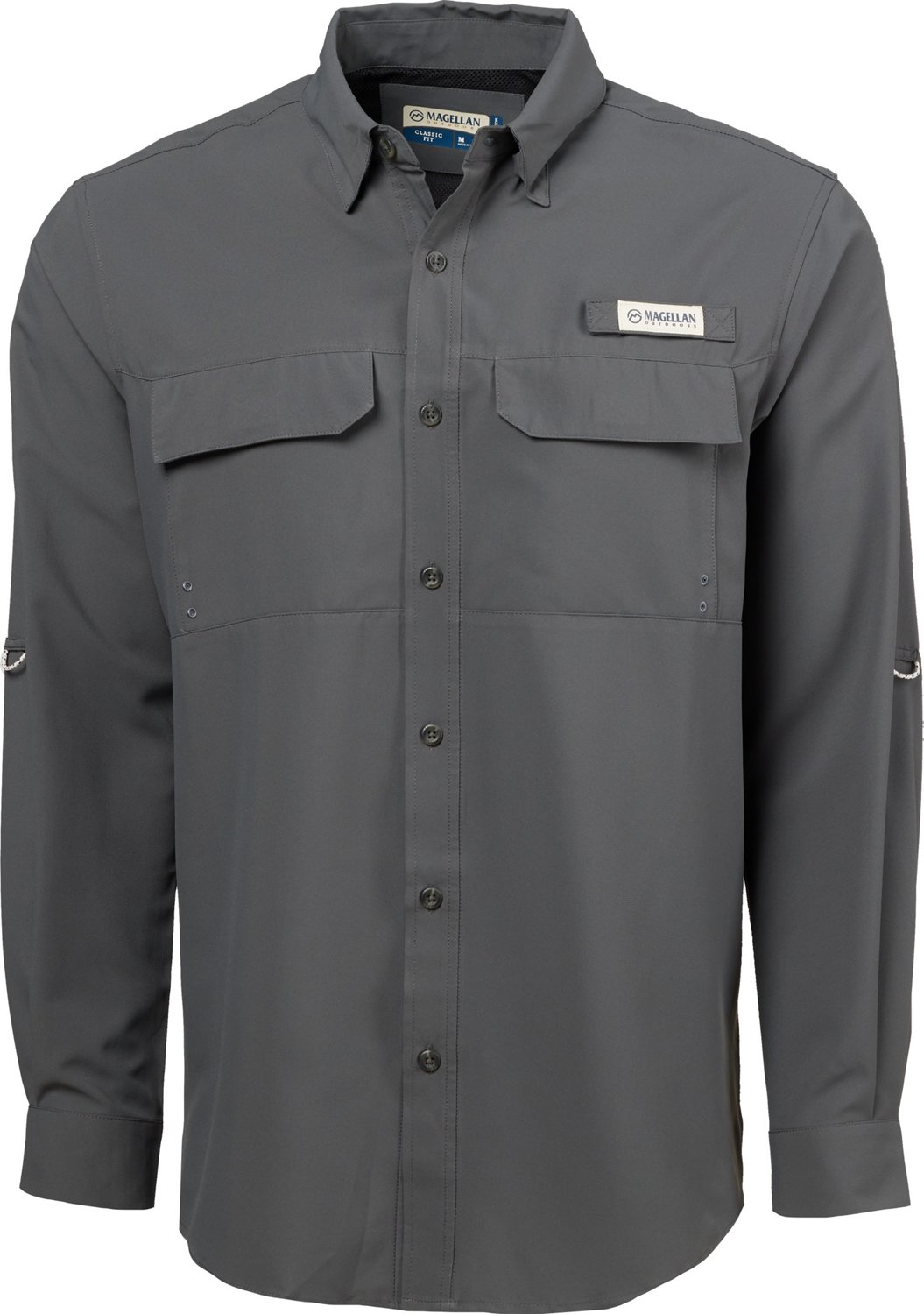 Magellan Outdoors Men's Barton Creek Outdoor Long Sleeve Shirt                                                                   - view number 1 selected