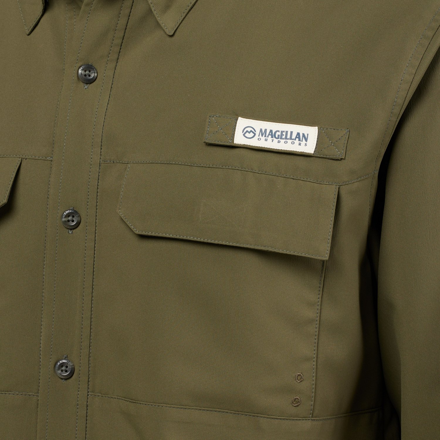 Magellan Outdoors Men's Barton Creek Outdoor Long Sleeve Shirt - view number 4