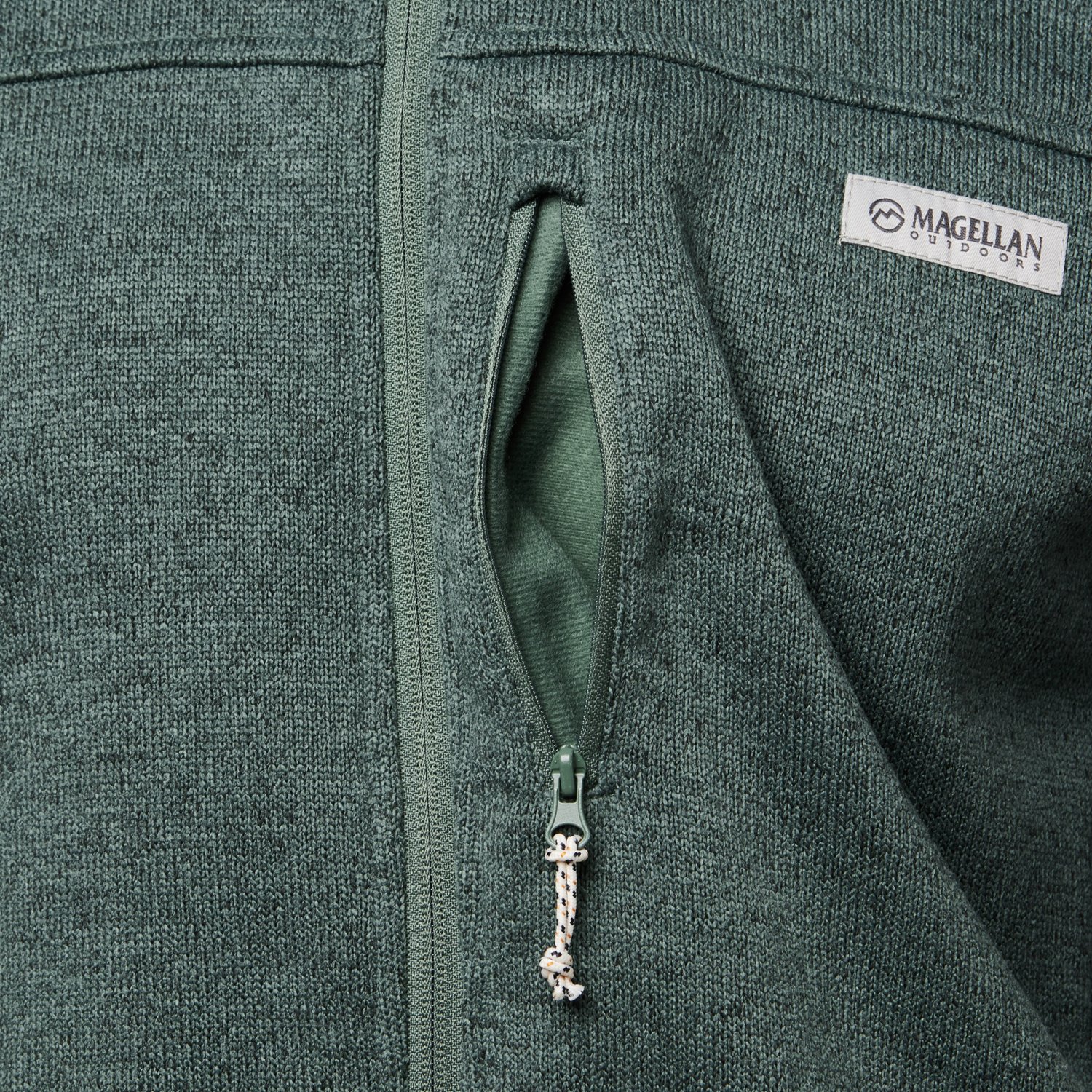 Magellan Outdoors Men's Campfire Sweater Fleece Jacket Academy