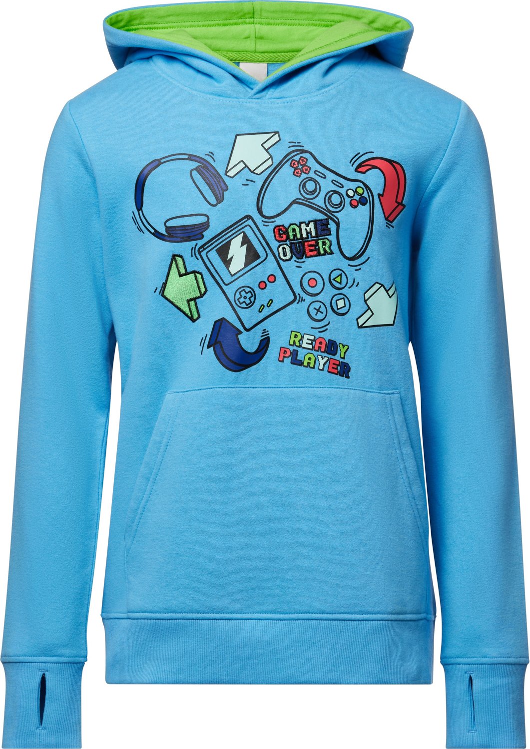 BCG Boys' Cotton Fleece Gamer Hoodie Academy