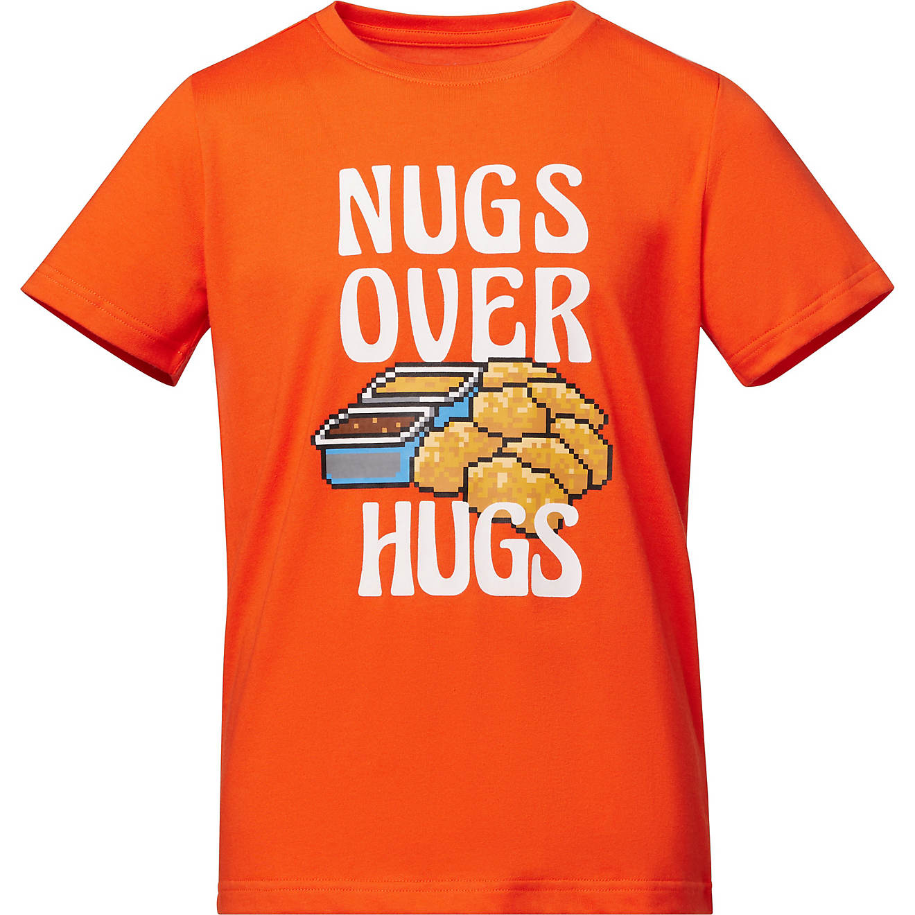 BCG Boys' Nugs Over Hugs Cotton T-shirt                                                                                          - view number 1