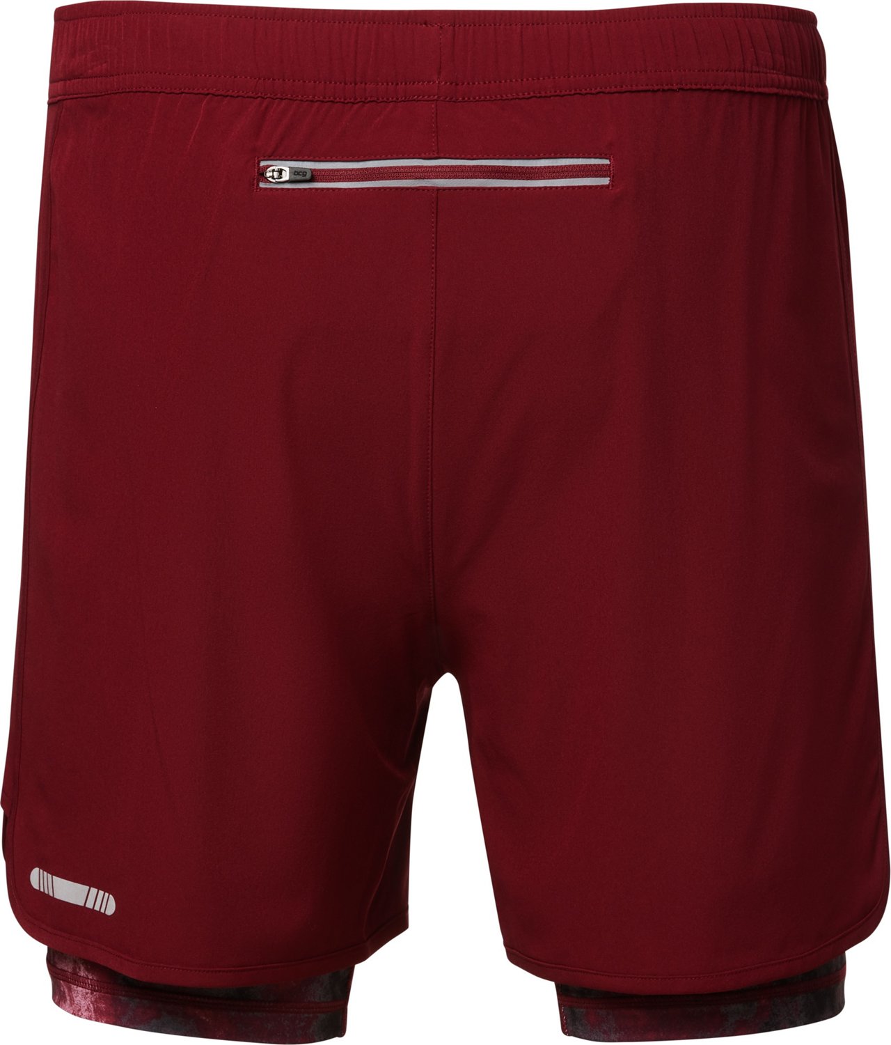 BCG Men's Run Dash Printed Inner Shorts 5in - view number 3