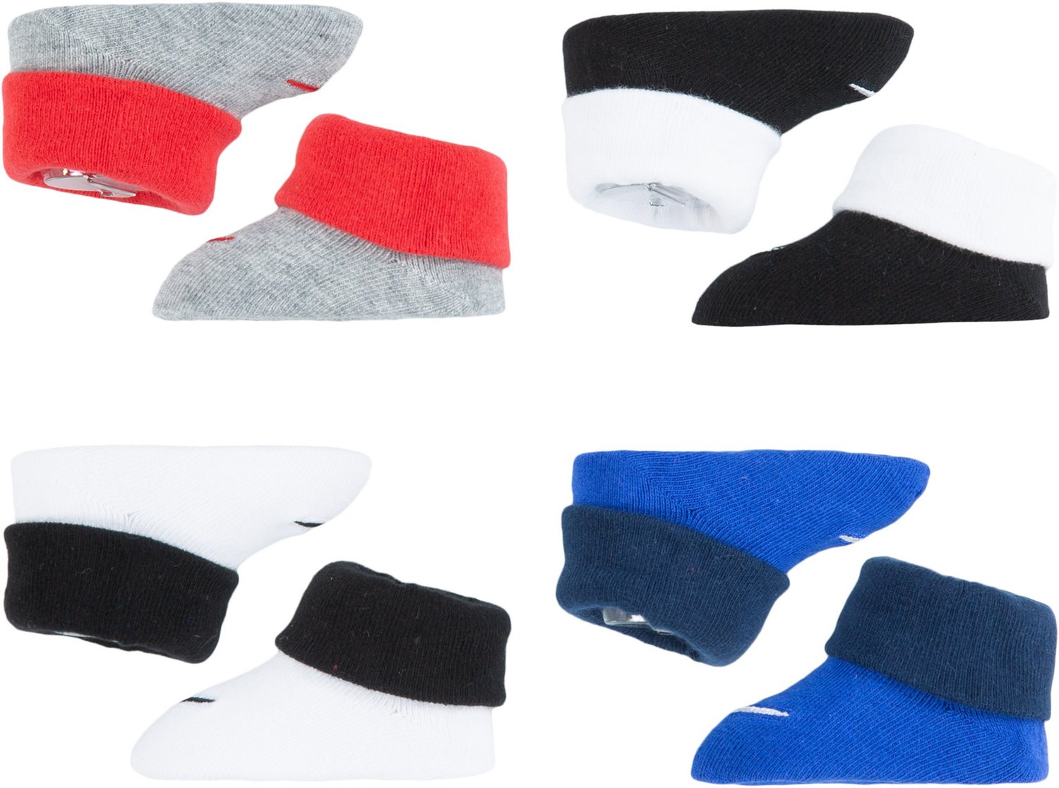 Nike Youth Logo Bootie Socks 4-Pack - view number 2