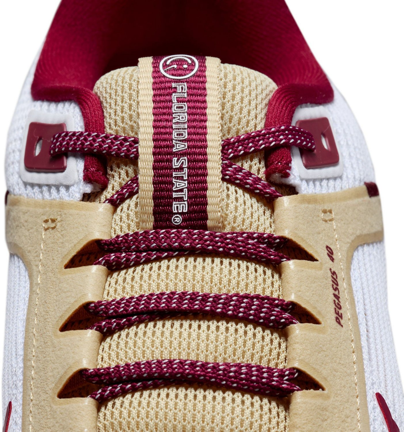 Nike Men's Florida State University Air Zoom Pegasus 40 Running Shoes - view number 7