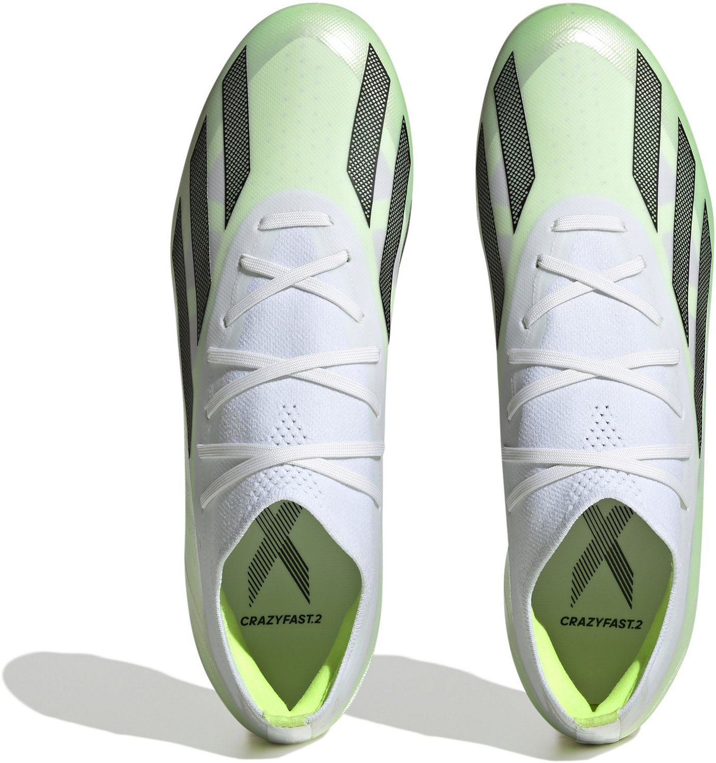 adidas Adults' X CrazyFast .2 Firm Ground Soccer Cleats                                                                          - view number 5